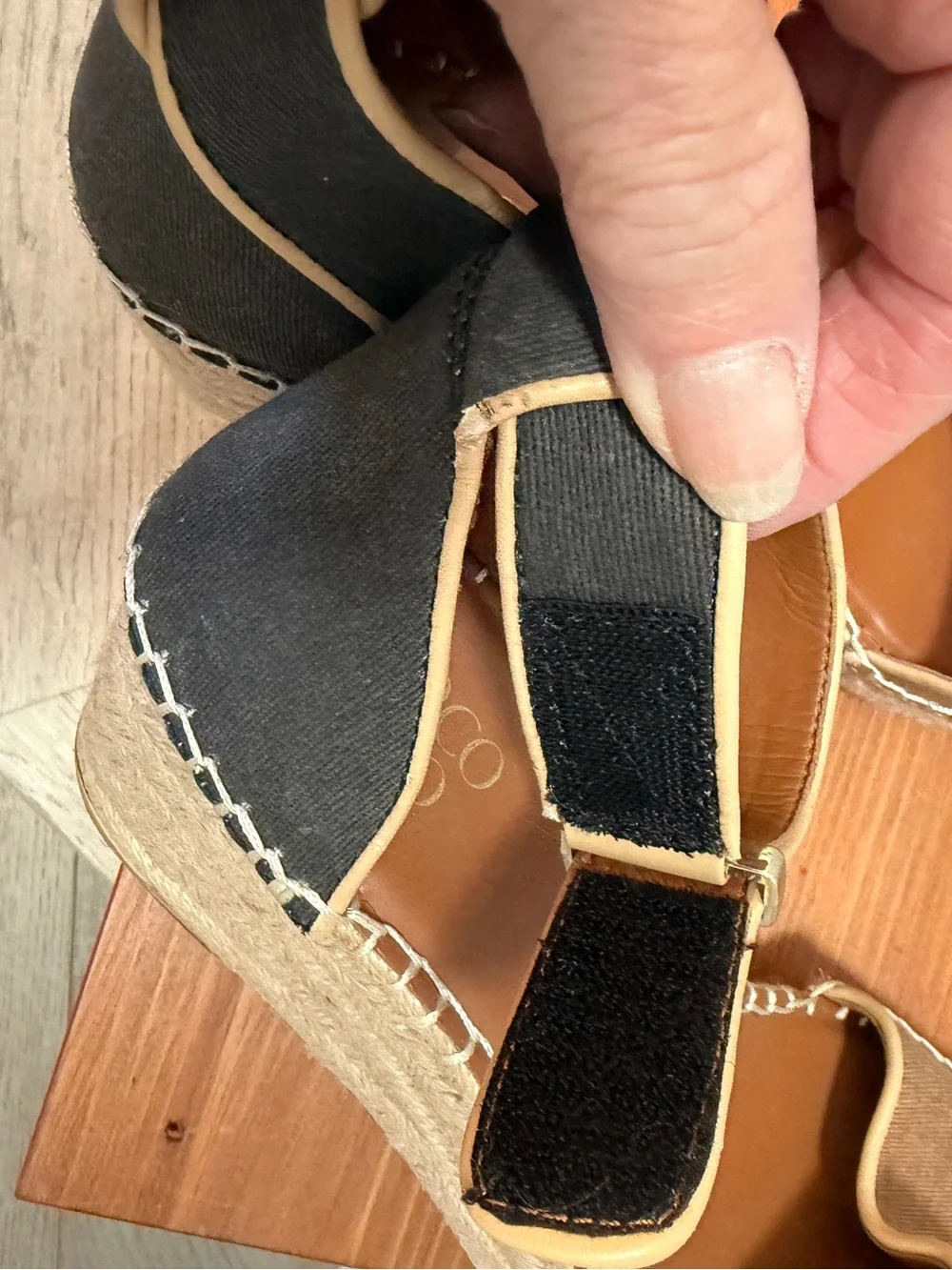 Franco sarto wedge, sz 8.5 us